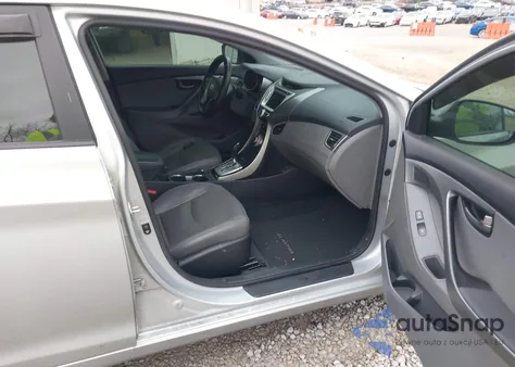 2012 Hyundai Elantra Limited (Ulsan Plant) из США, поврежденный, VIN KMHDH4AEXCU406128